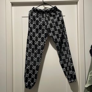 Gucci Silk Joggers